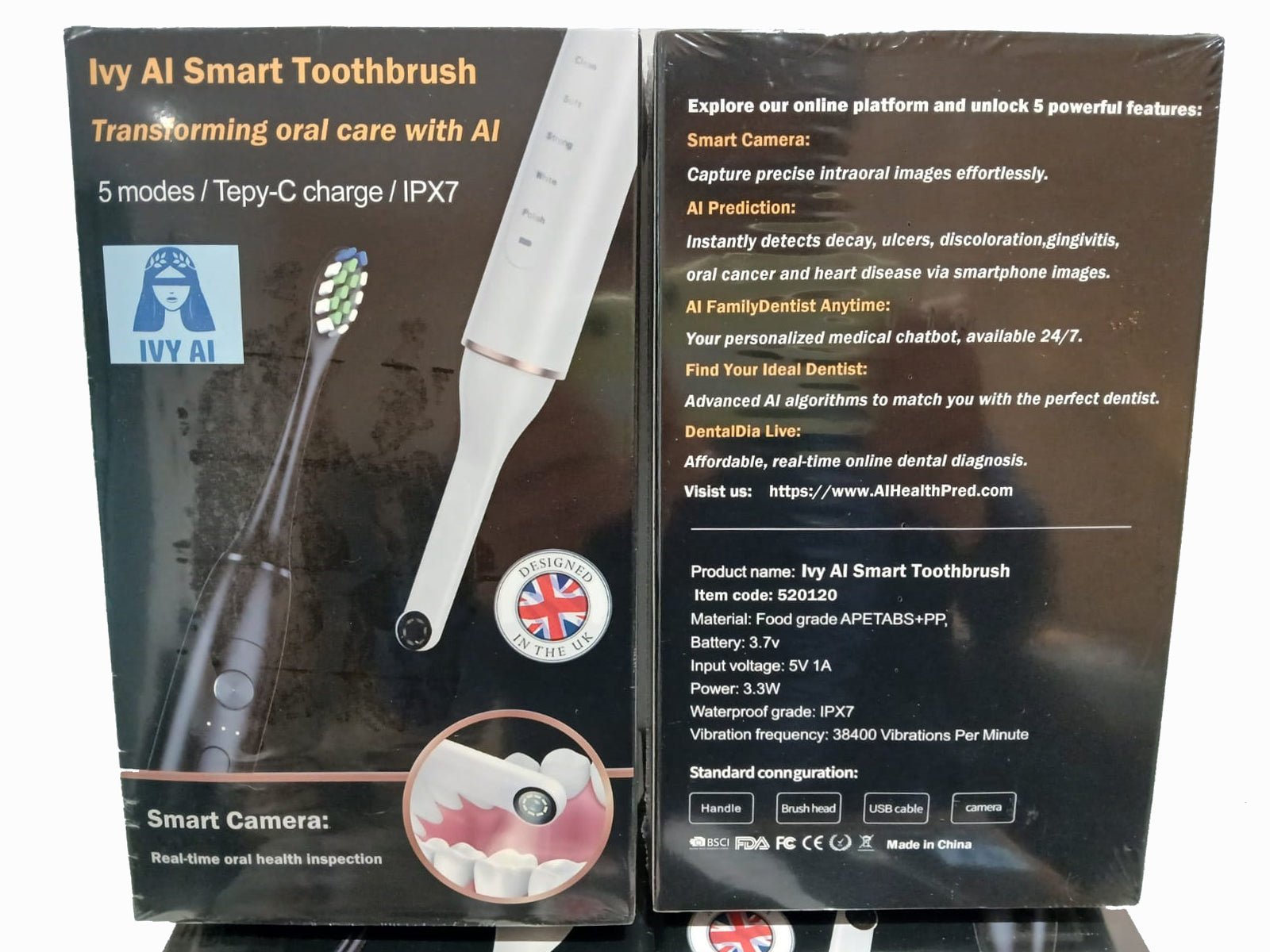 IVY AI Smart Toothbrush with camera - Ivy AI